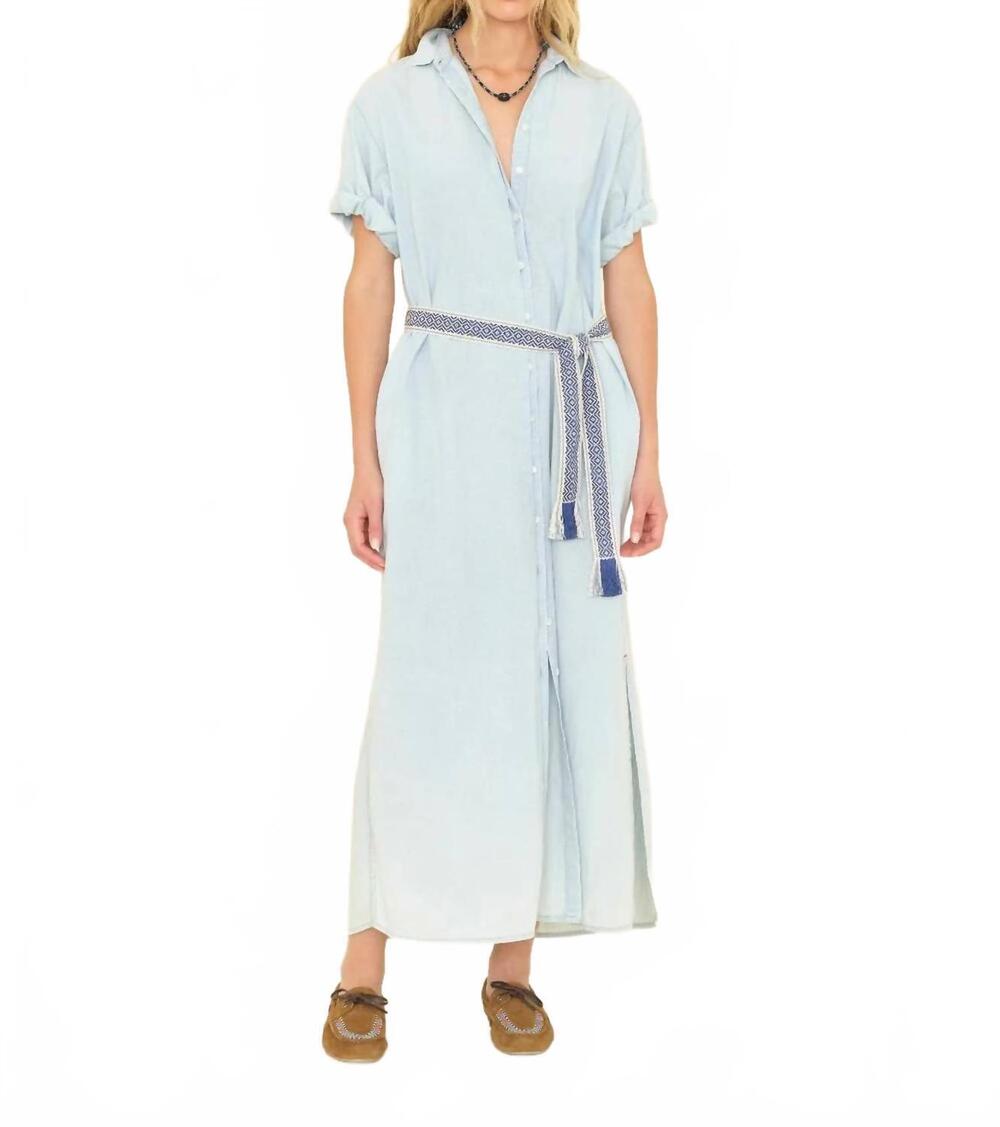 NEW XIRENA linnet maxi dress in air blue